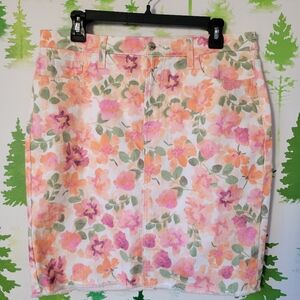 Jen by 7 For all Mankind Floral Skirt.
